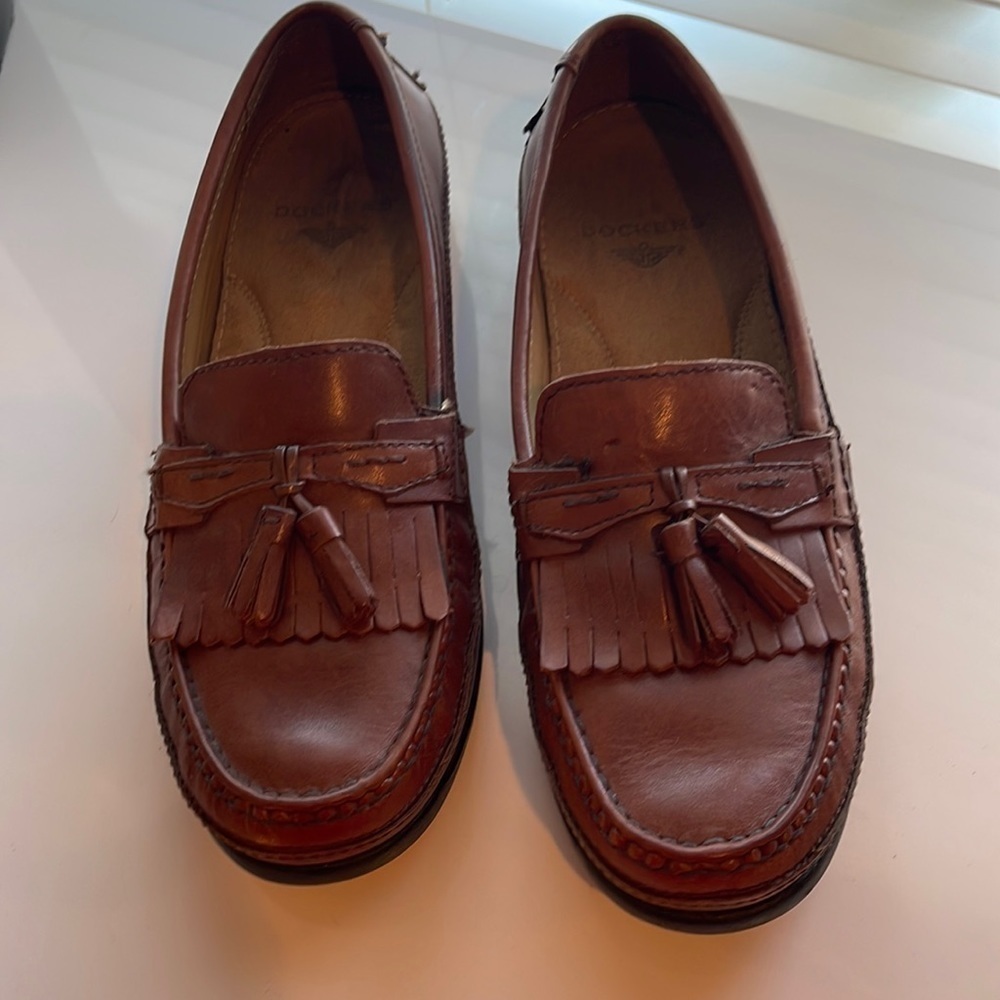 Dockers brown loafers. 🔥final sale🔥mens shoes